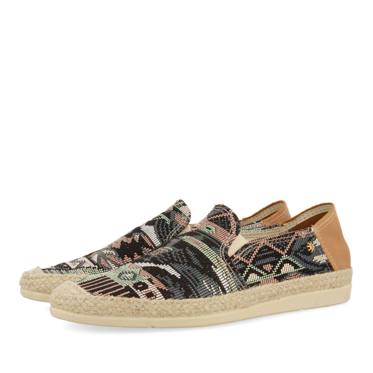 La siesta tesela m men's turquoise espadrilles - Image 4