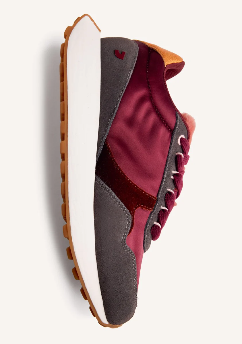 LEATHER AND FUR SNEAKERS LISMORE - Image 4