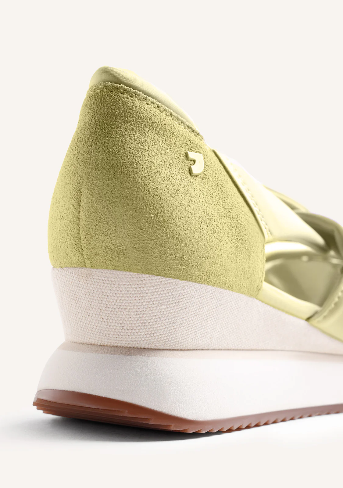 LEATHER AND MESH OPEN WEDGE SNEAKERS TUHELJ - Image 4