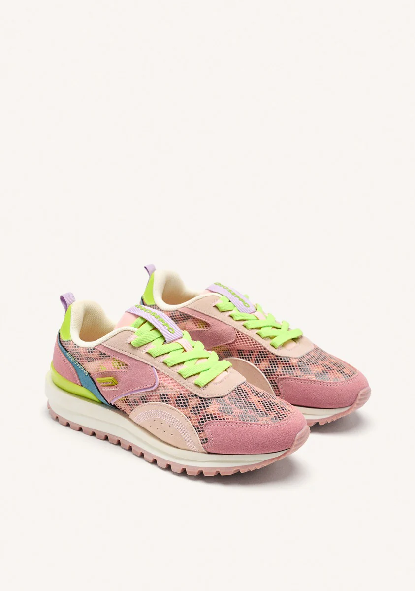 LEATHER AND MESH SNEAKERS CAVENDISH - Image 2
