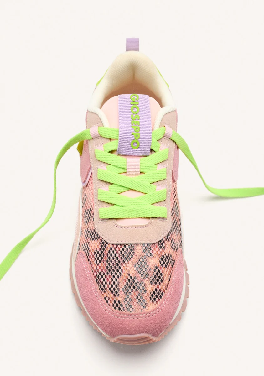 LEATHER AND MESH SNEAKERS CAVENDISH - Image 3