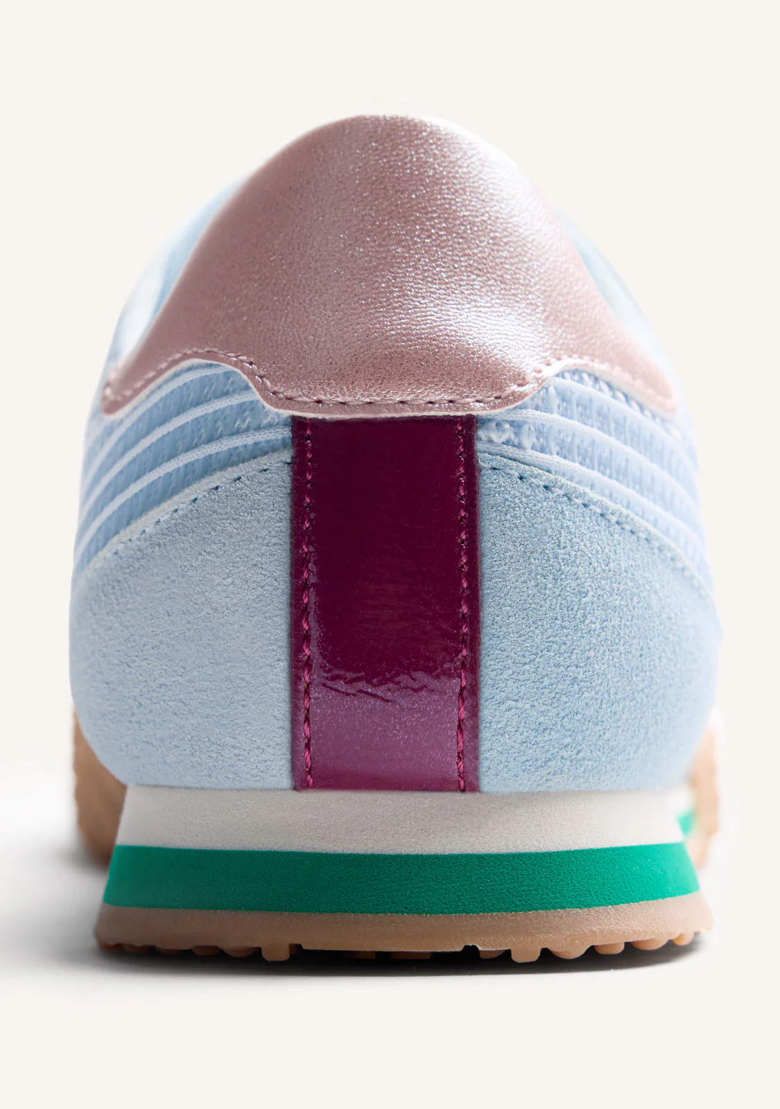 LEATHER AND MESH SNEAKERS CHAKE - Image 5