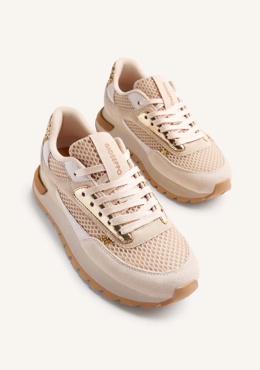 LEATHER AND MESH SNEAKERS FUNKLEY - Image 3