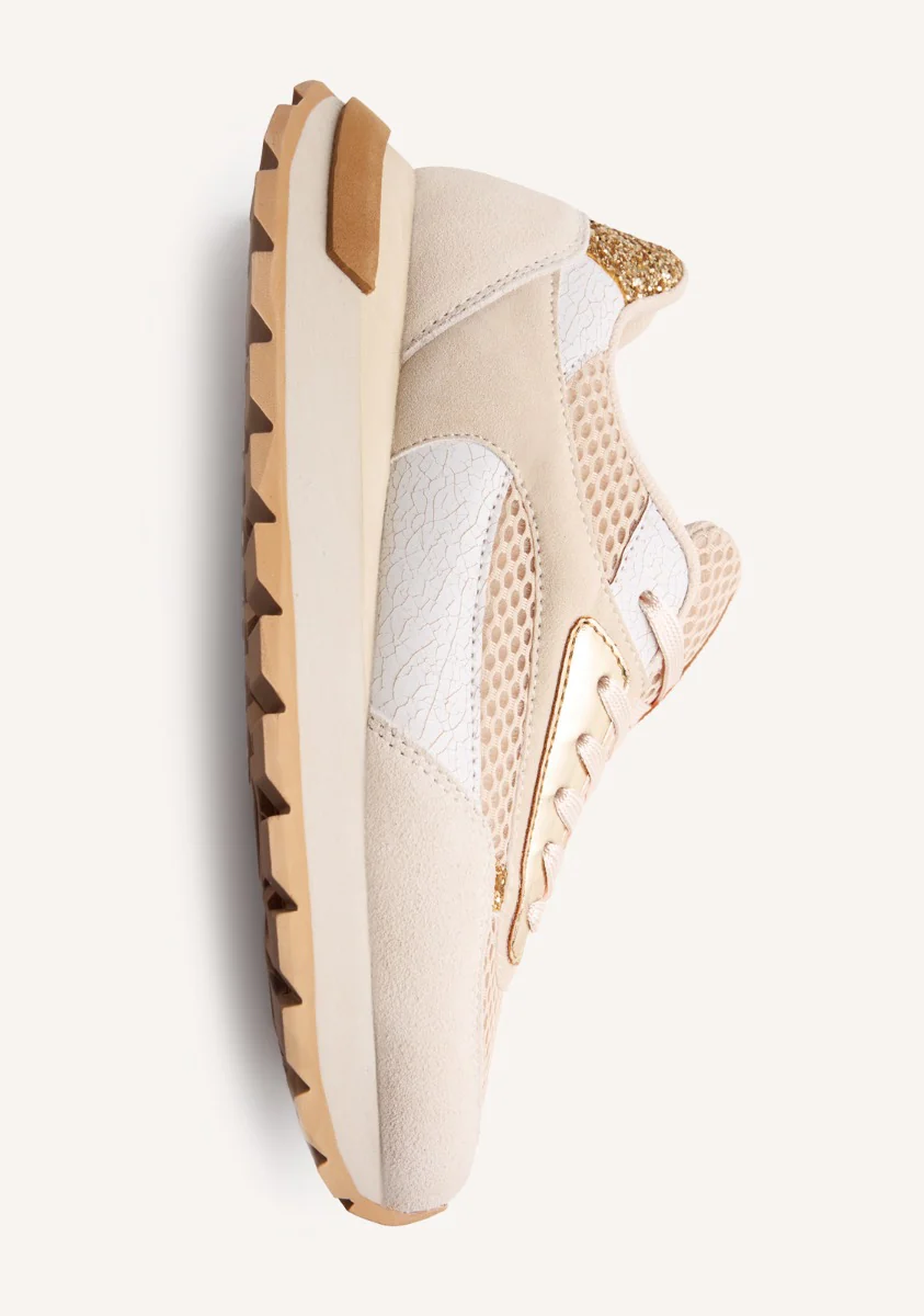 LEATHER AND MESH SNEAKERS FUNKLEY - Image 5