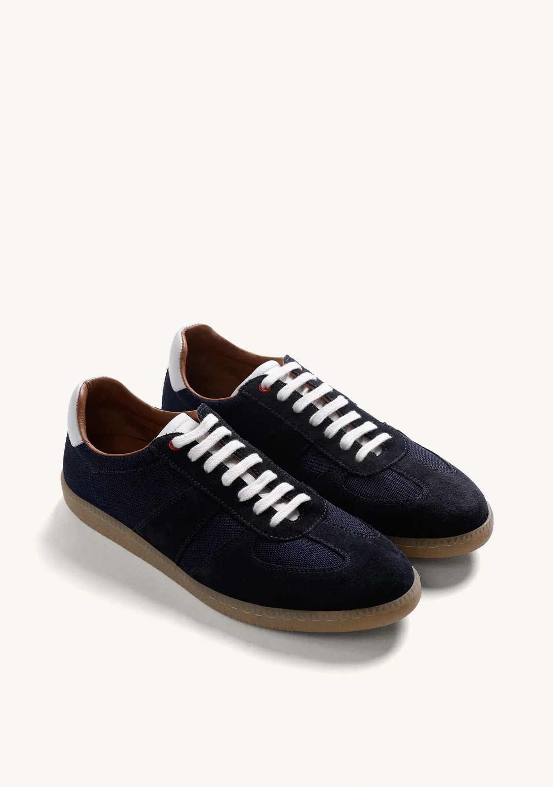 LEATHER AND MESH SNEAKERS RONGO - Image 2