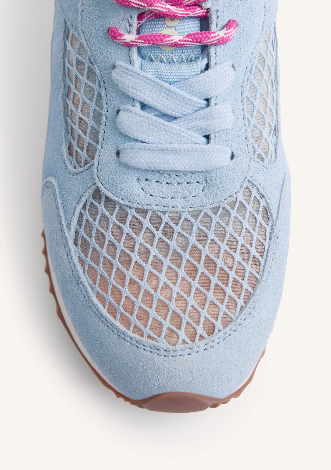 LEATHER AND MESH SNEAKERS ROXAS - Image 3