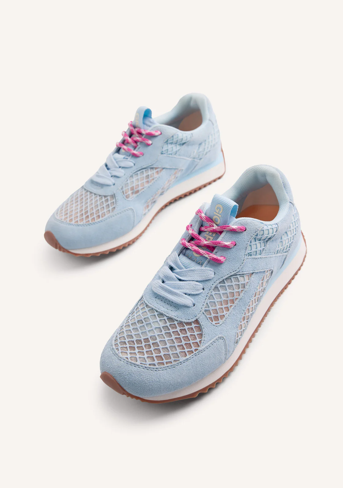 LEATHER AND MESH SNEAKERS ROXAS - Image 6