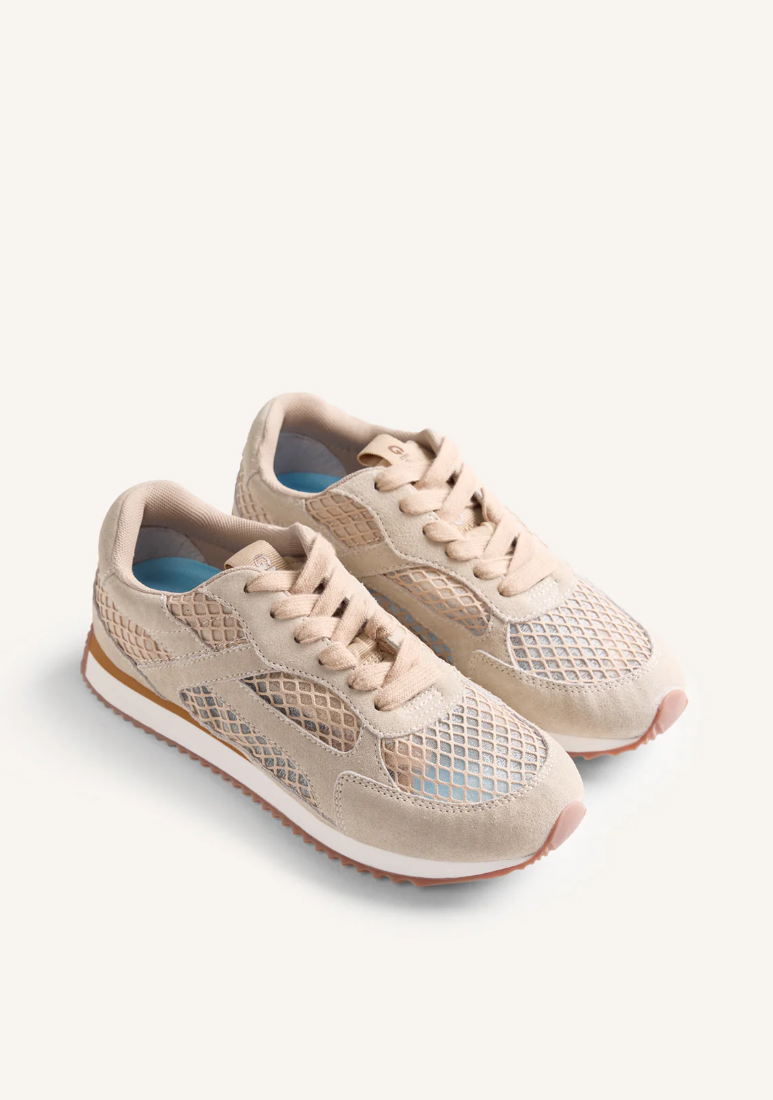 LEATHER AND MESH SNEAKERS ROXAS - Image 2
