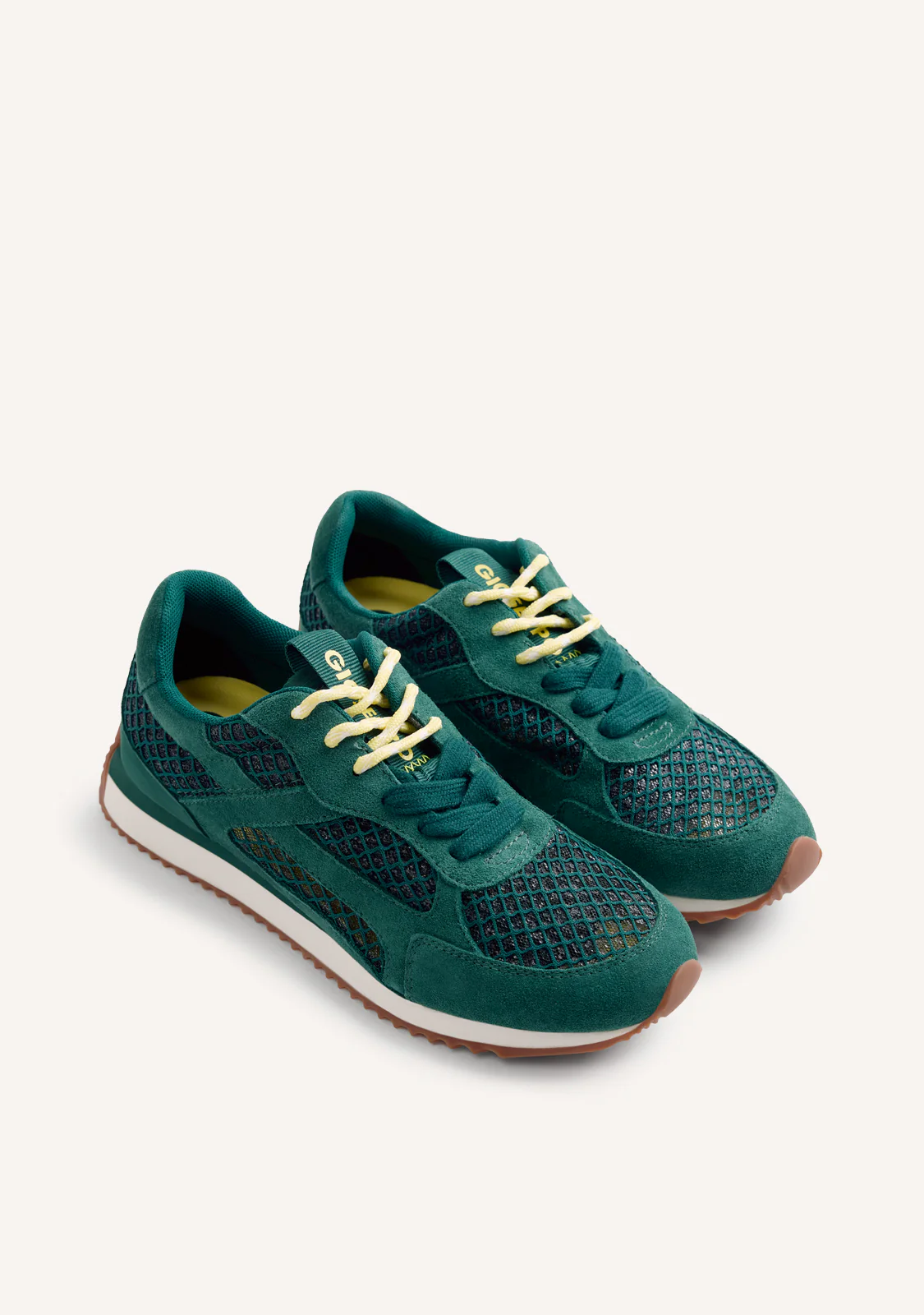LEATHER AND MESH SNEAKERS ROXAS - Image 2