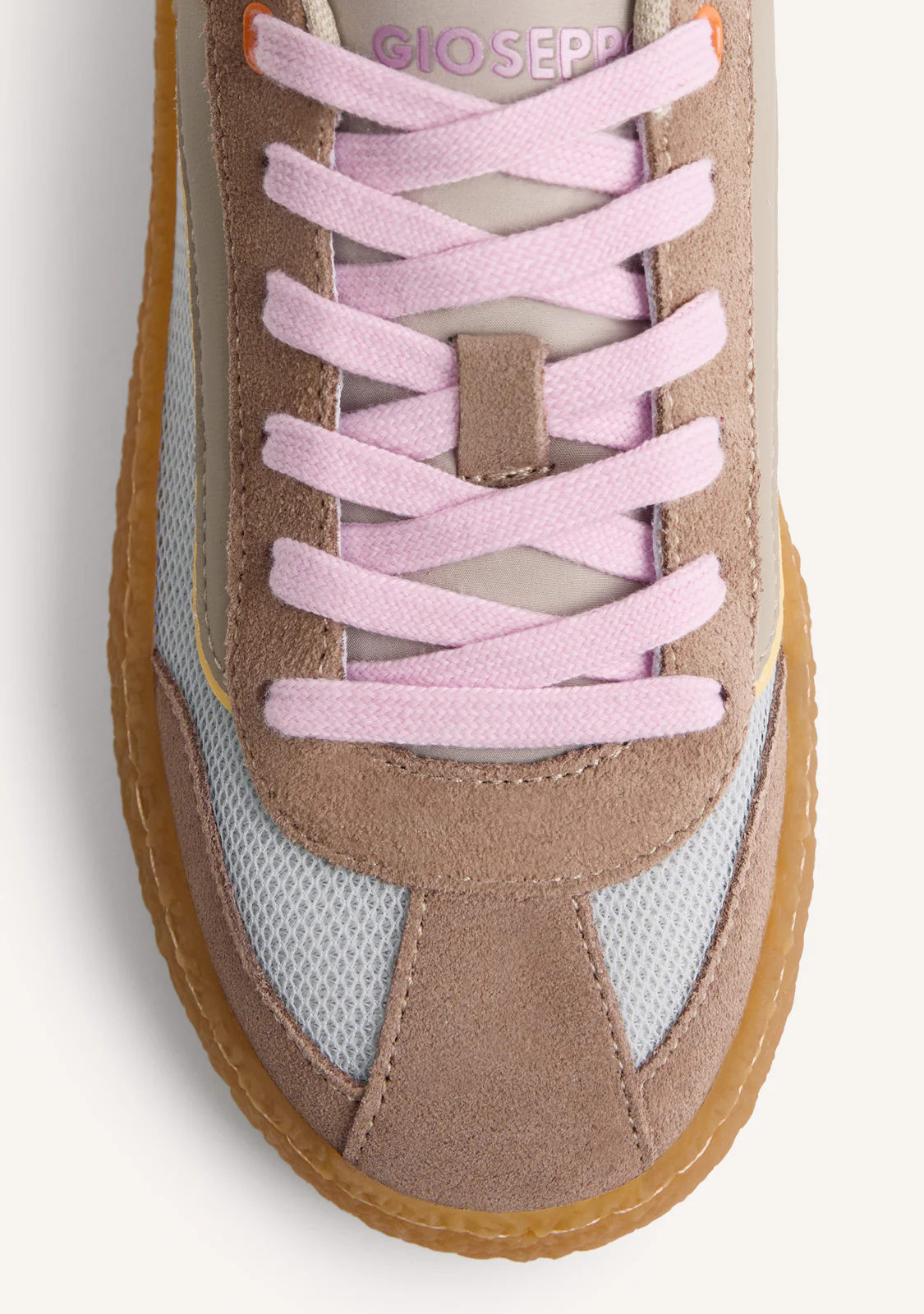LEATHER AND MESH SNEAKERS RUIRU - Image 3