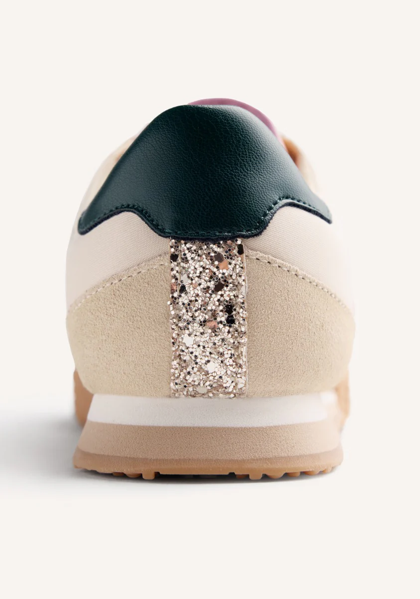 LEATHER AND NYLON SNEAKERS CONGER - Image 4