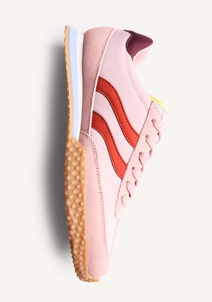 LEATHER AND NYLON SNEAKERS CONGER - Image 4