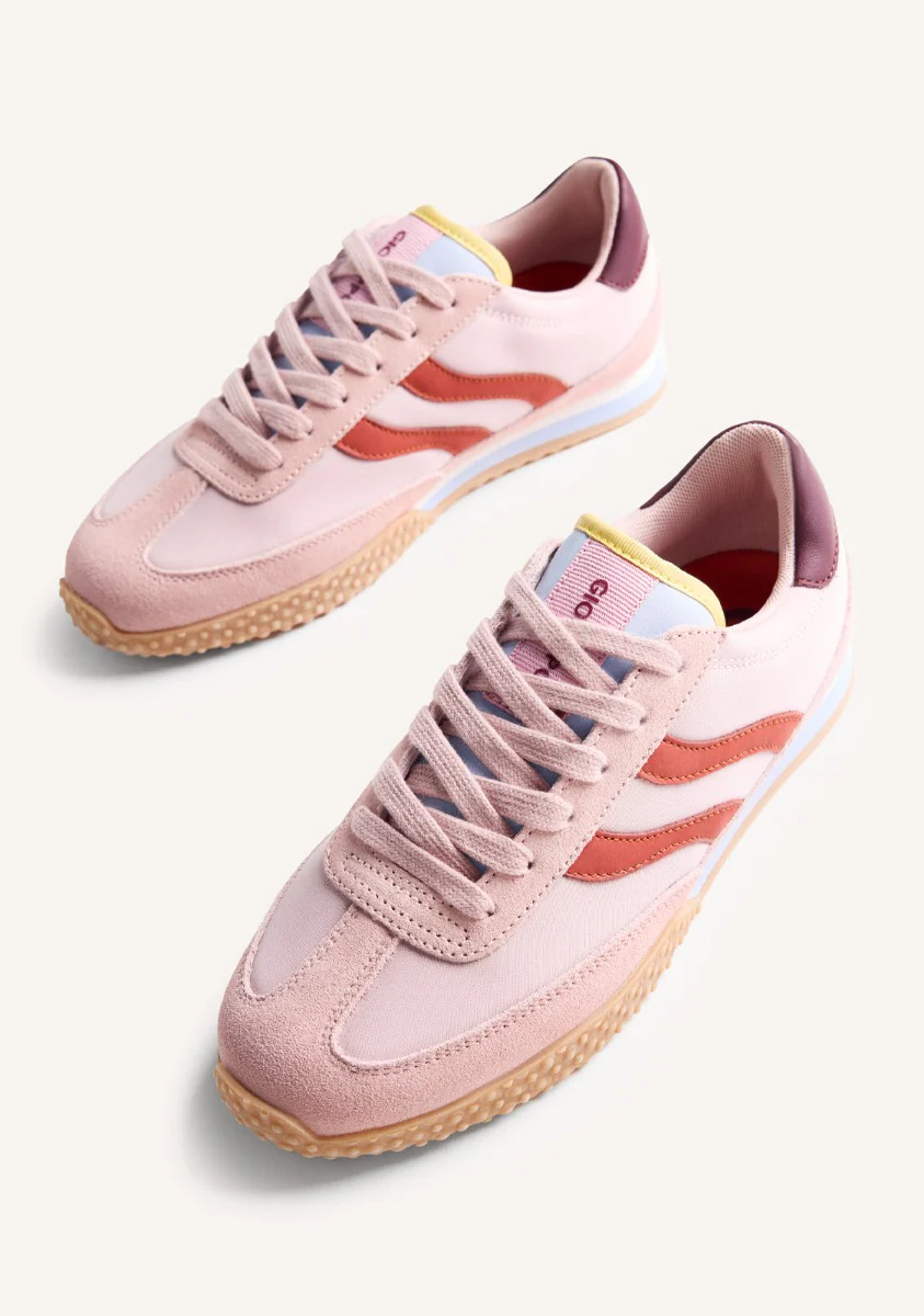 LEATHER AND NYLON SNEAKERS CONGER - Image 6