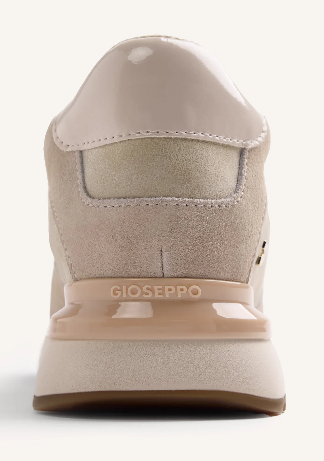 LEATHER AND RAFFIA WEDGE SNEAKERS RHAMU - Image 4
