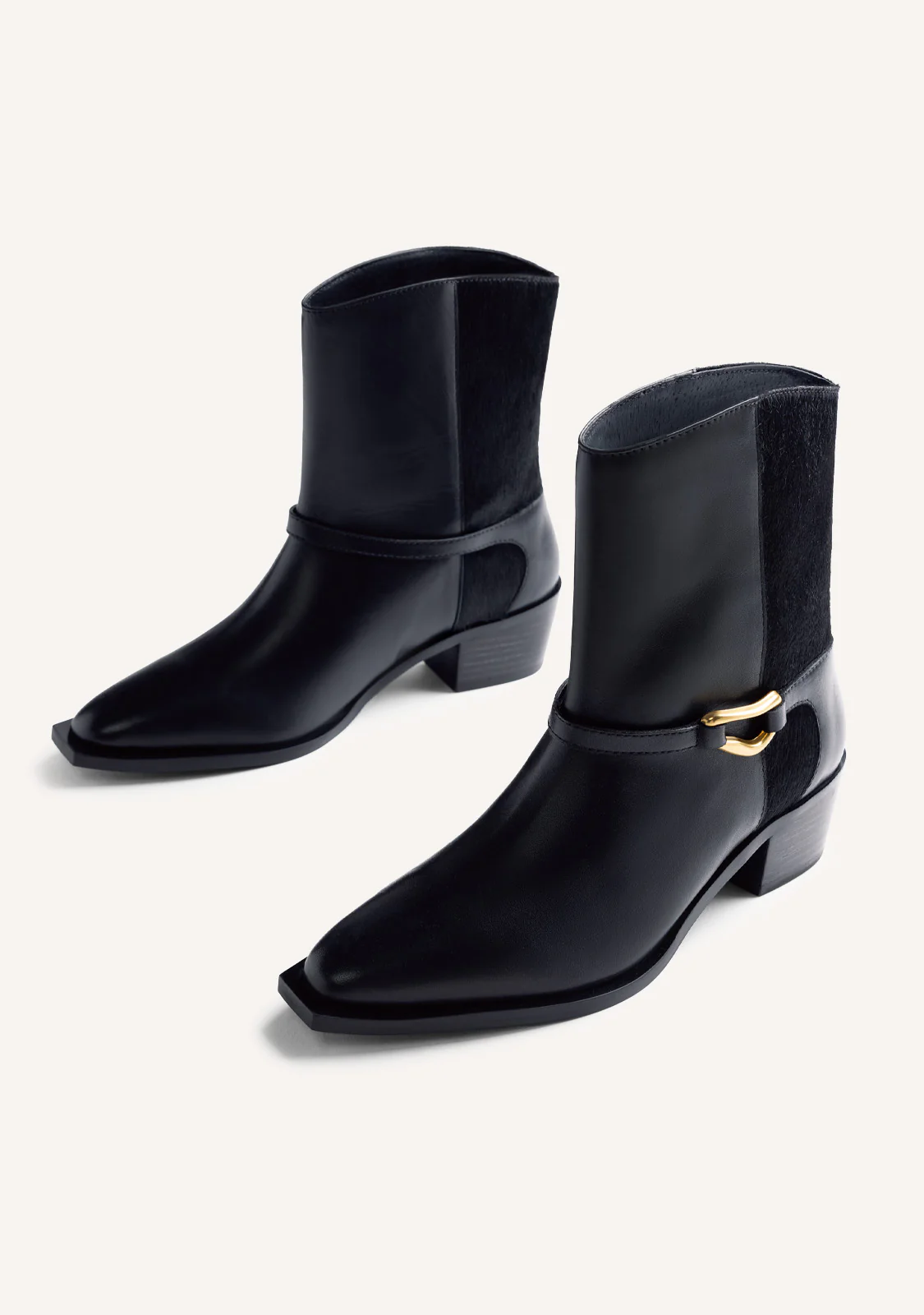 LEATHER ANKLE BOOTS BY MELYSSA PINTO - Image 6