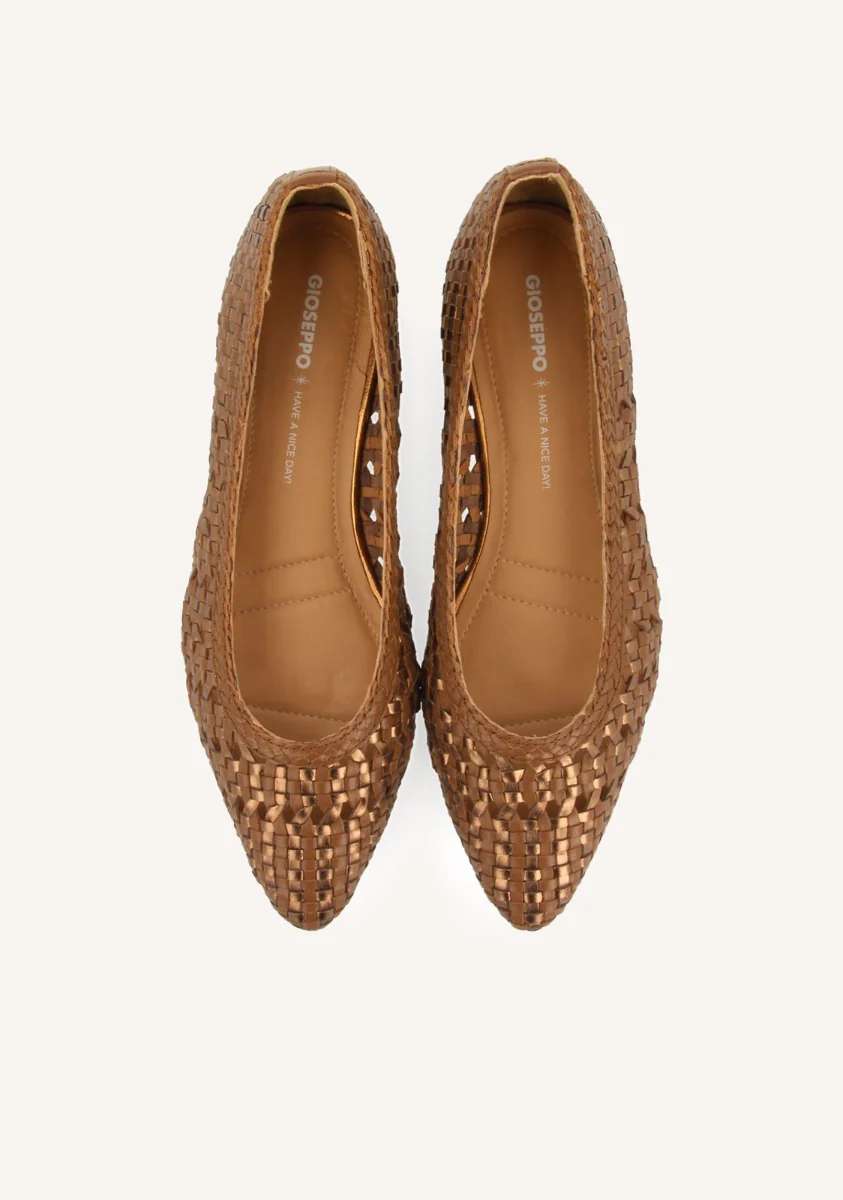 LEATHER BALLET FLATS BLENHEIM - Image 5