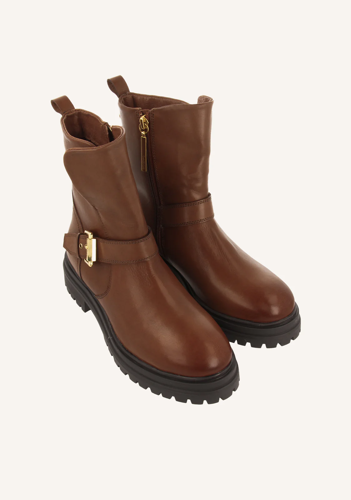 LEATHER BIKER BOOTS SIBIRIAN - Image 3