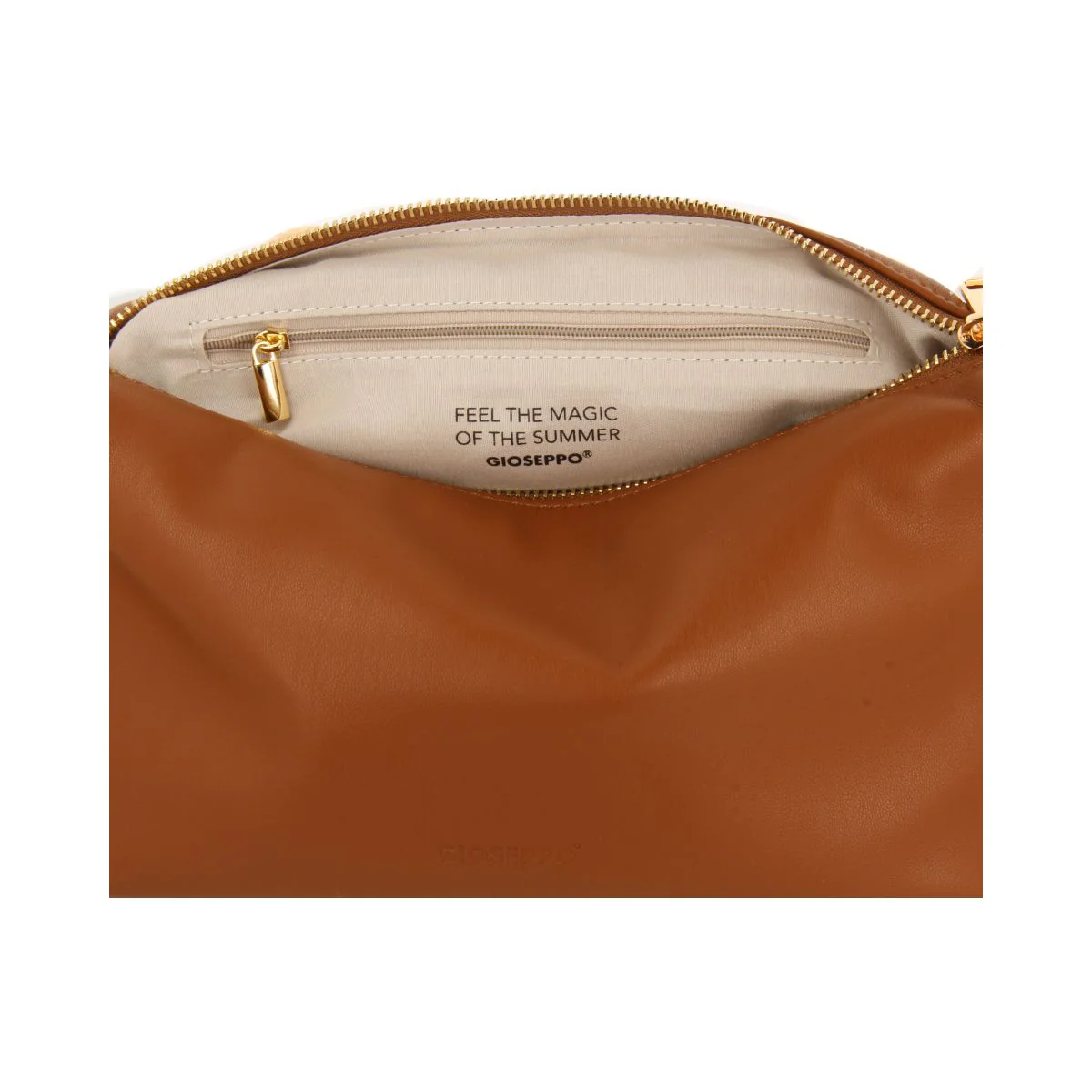 LEATHER COLORED BAG WITH SHOULDER STRAP CARANTEC - Image 5