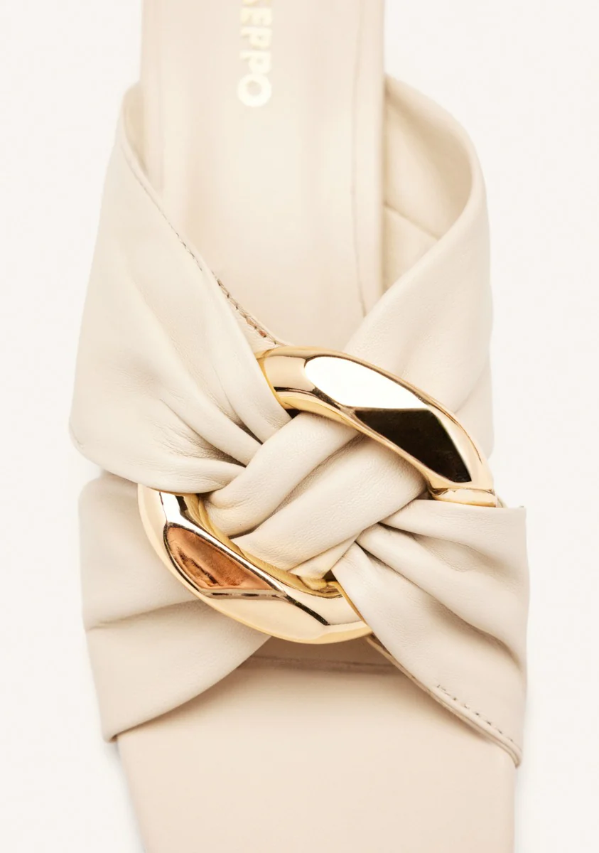 LEATHER HEEL SANDALS ALSTEAD - Image 4