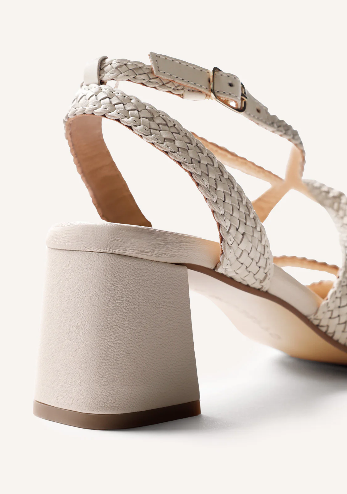 LEATHER HEELED SANDALS MOHORO - Image 4