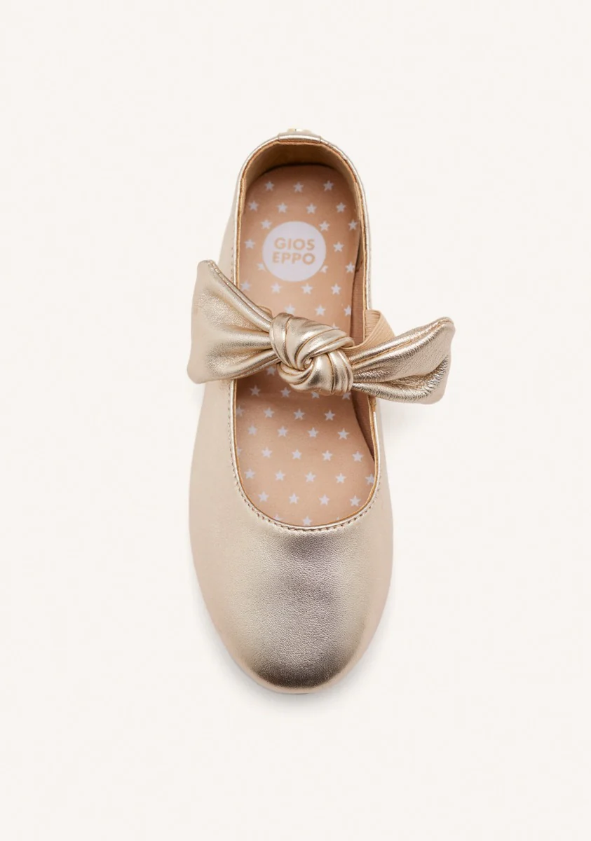 LEATHER MARY-JANE BALLET FLATS BOW ERROL - Image 3