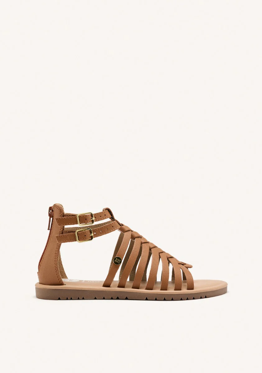 LEATHER ROMAN SANDALS ONALASKA