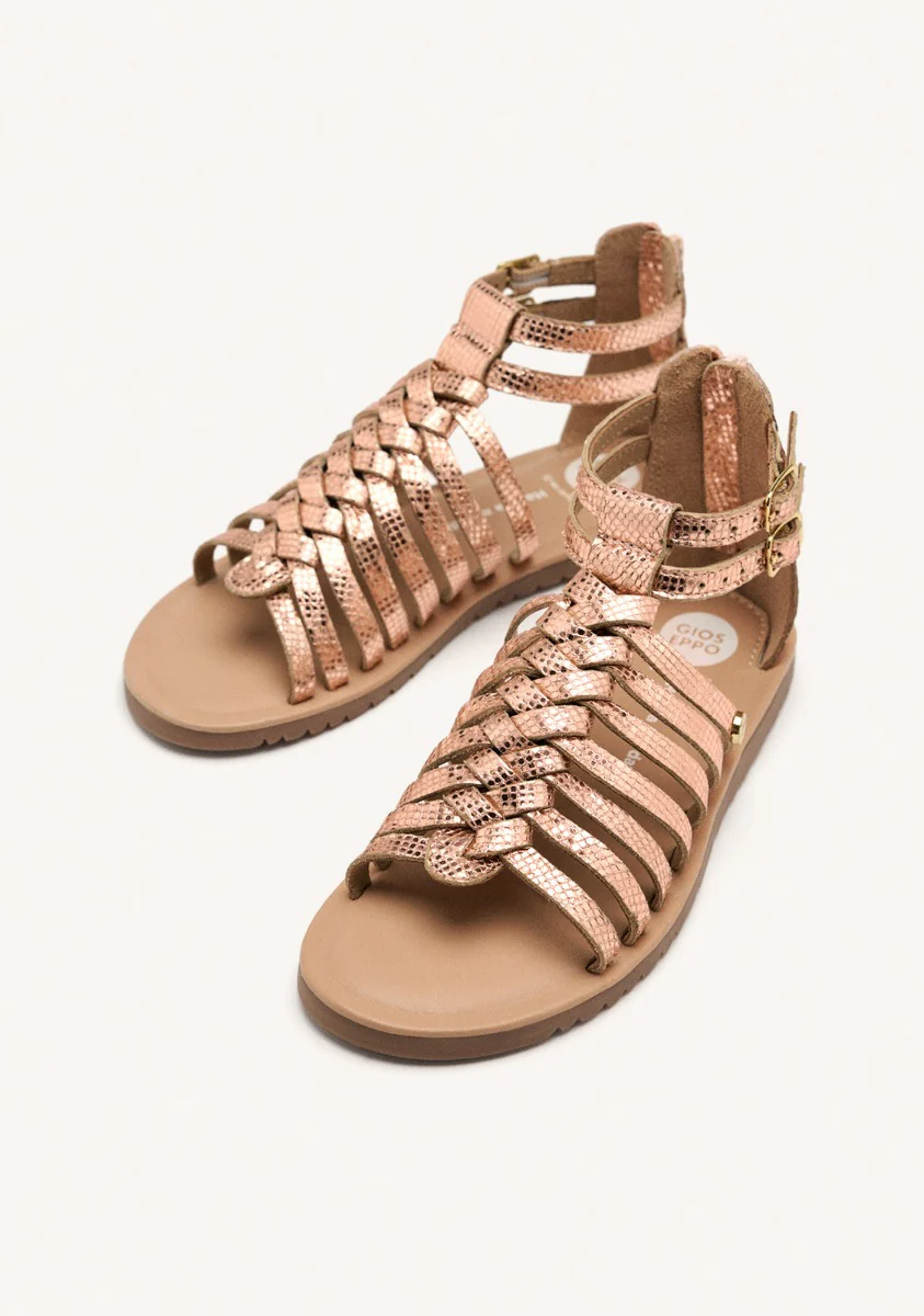 LEATHER ROMAN SANDALS ONALASKA - Image 2
