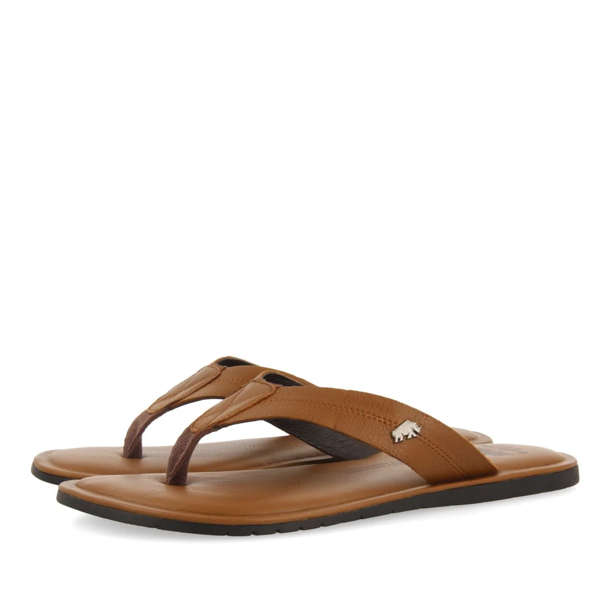 LEATHER SKIN MEN'S WASCO COLOR FLIP-FLOPS - Image 2