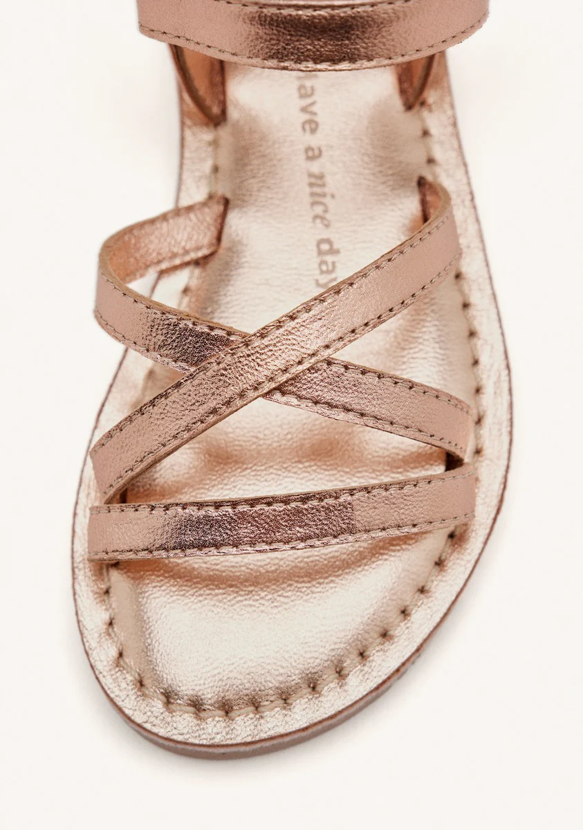 LEATHER STRAP SANDALS TOLLAND - Image 4