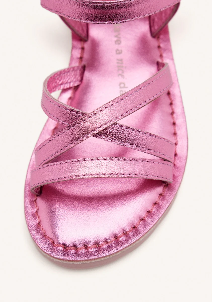 LEATHER STRAP SANDALS TOLLAND - Image 4