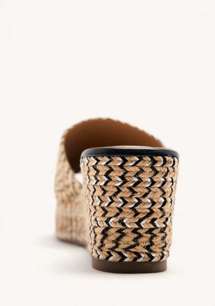 LEATHER WEDGE SANDALS EGREMONT - Image 3