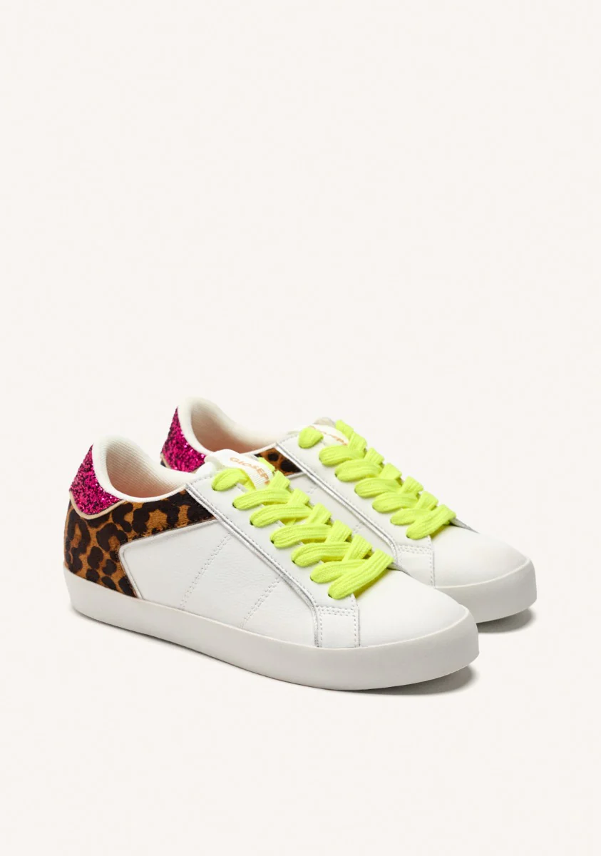 LEOPARD LEATHER SNEAKERS GILFORD - Image 2