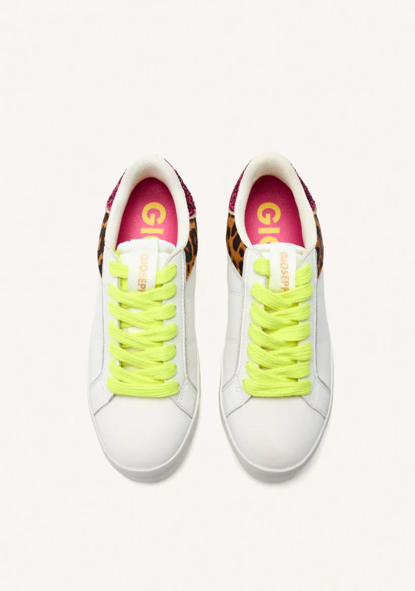 LEOPARD LEATHER SNEAKERS GILFORD - Image 4