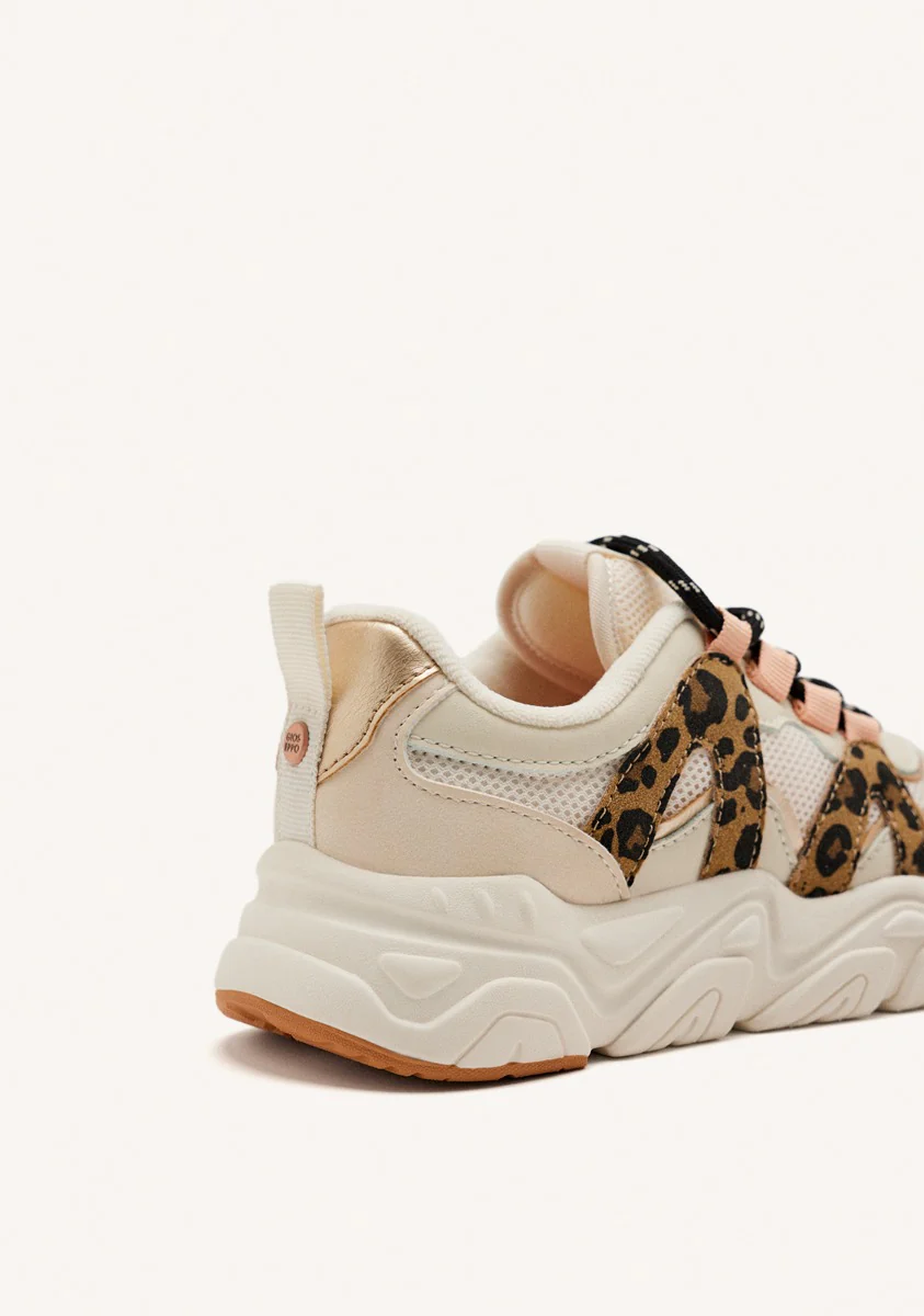 LEOPARD LEATHER SNEAKERS LANDGROVE - Image 3