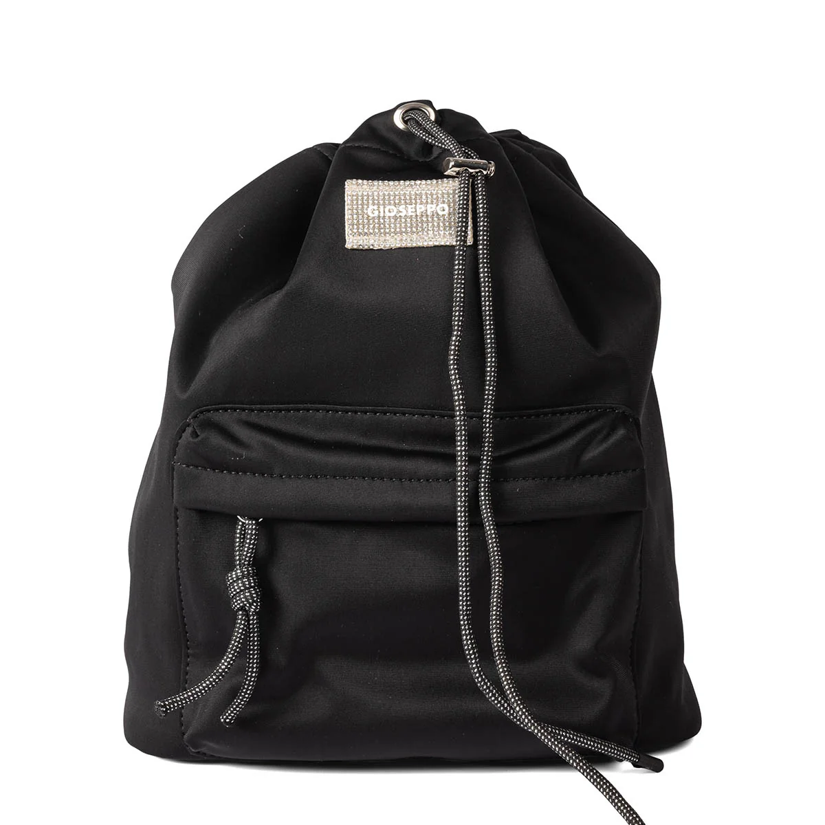 Lolland black backpack with pocket - Image 5
