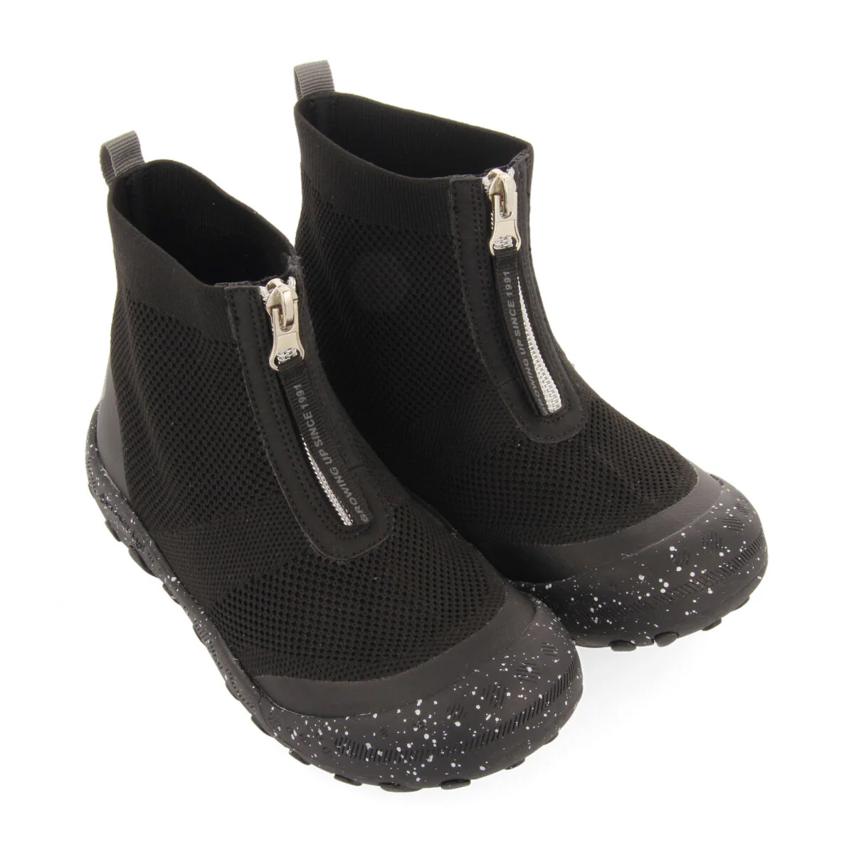 Lowry children's black sock-style hiking sneakers - Image 3