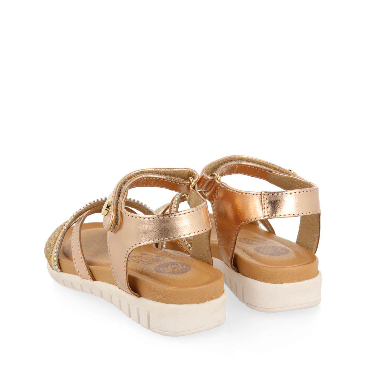 Maroa girls detailedink leather sandals - Image 6