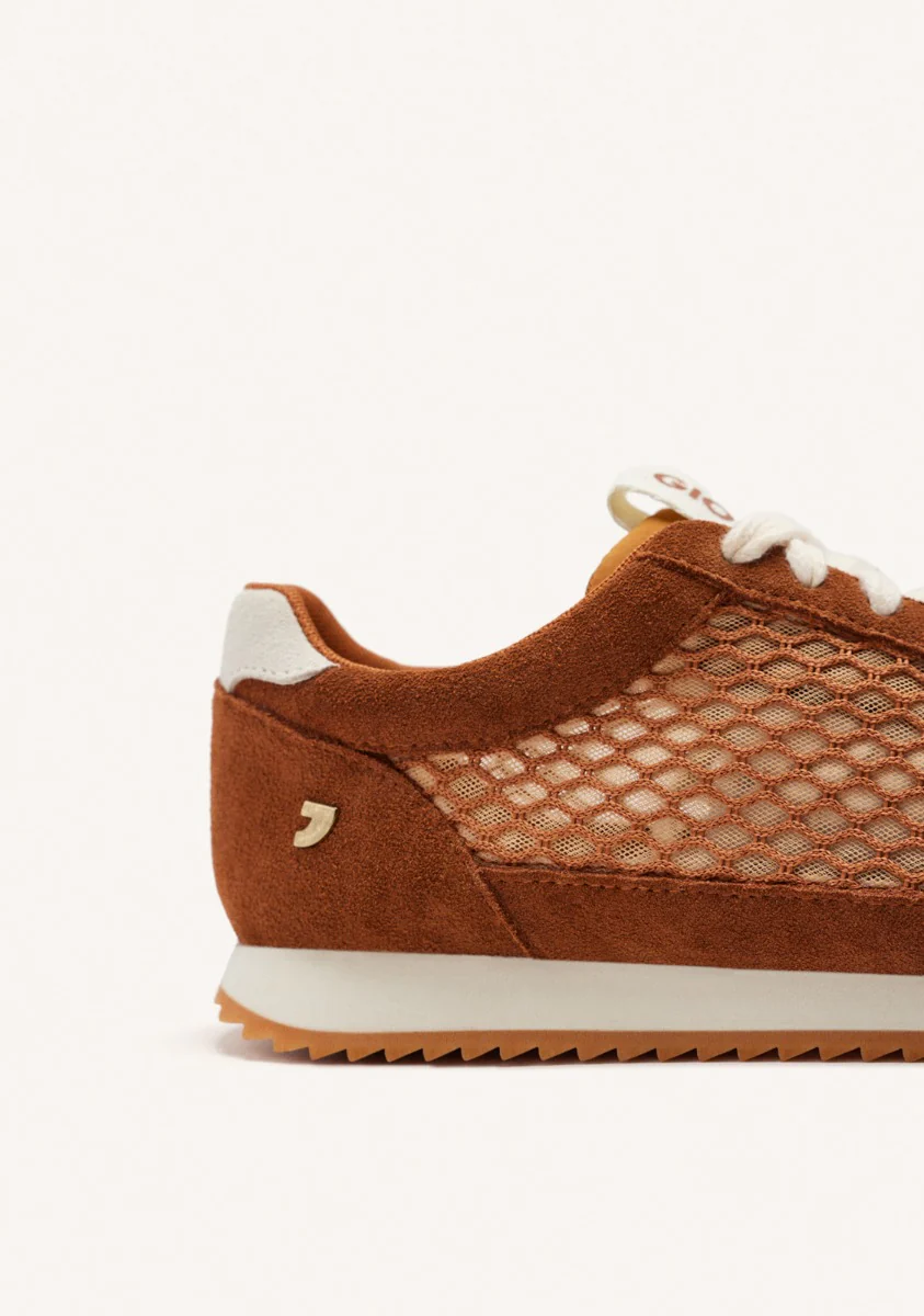 MESH LEATHER SNEAKERS - Image 3