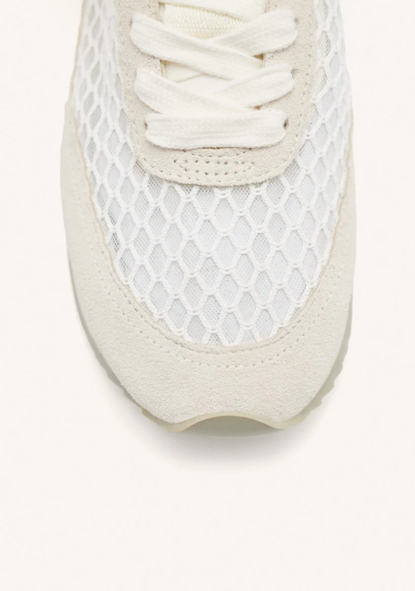 MESH LEATHER SNEAKERS - Image 3