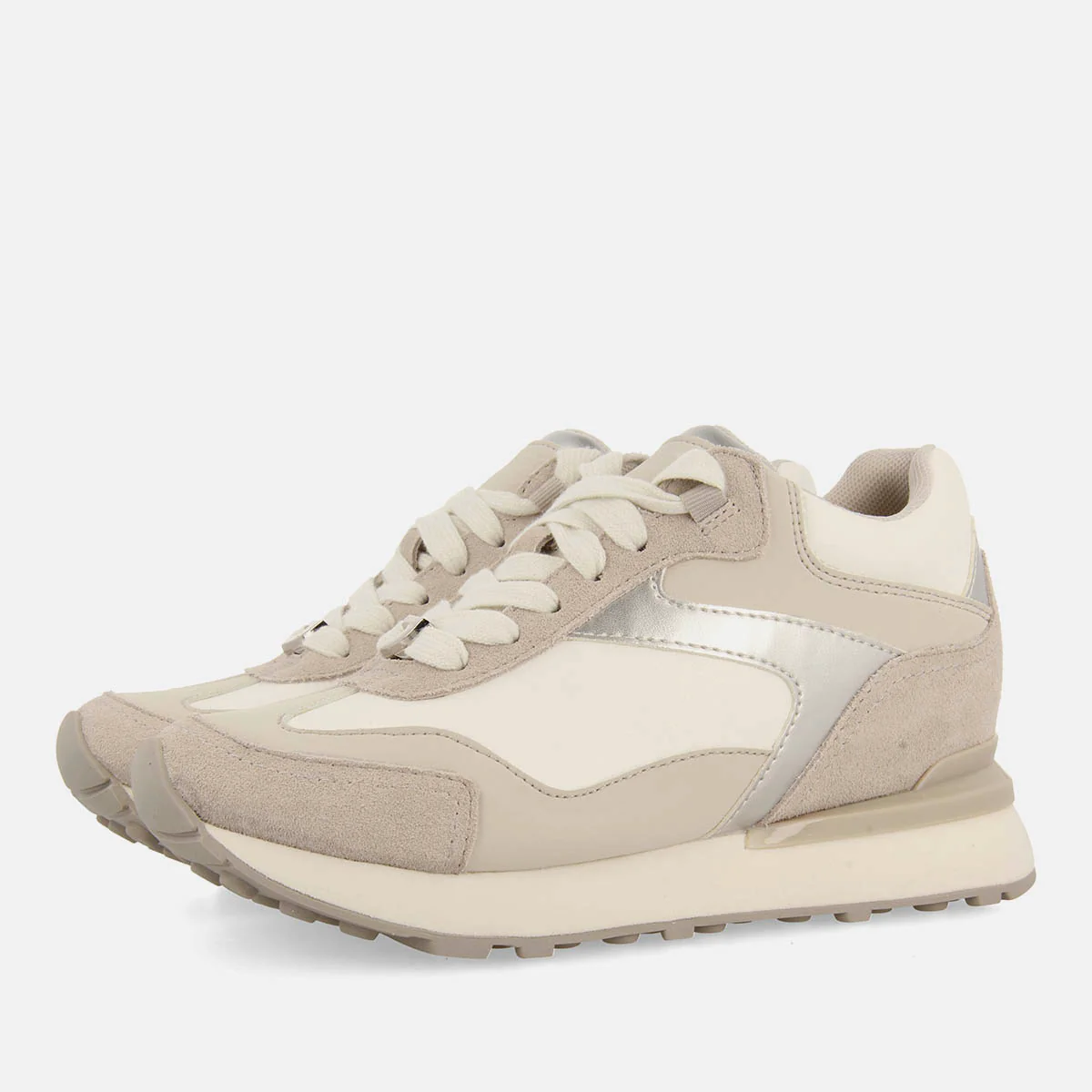 METALLIC SNEAKERS WITH INTERNAL WEDGE CASTILE - Image 3