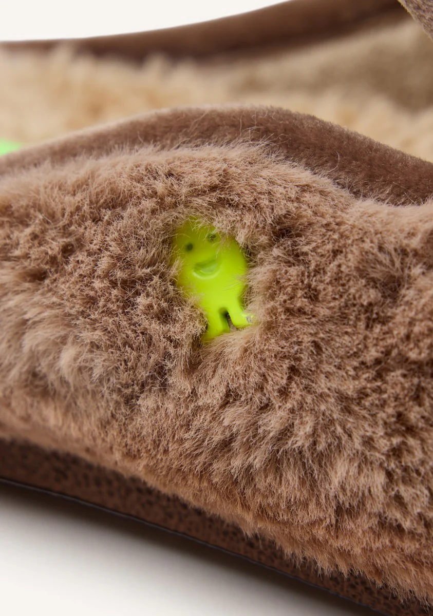 MICROFIBER MOCCASIN TYPE HOUSE SLIPPERS HARRIETTA - Image 3