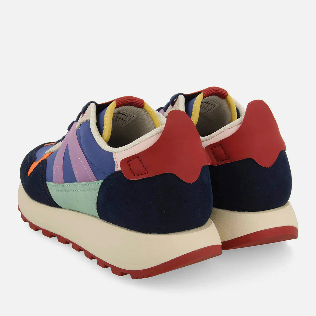 MULTICOLOUR LEATHER SNEAKERS VESTAL - Image 4
