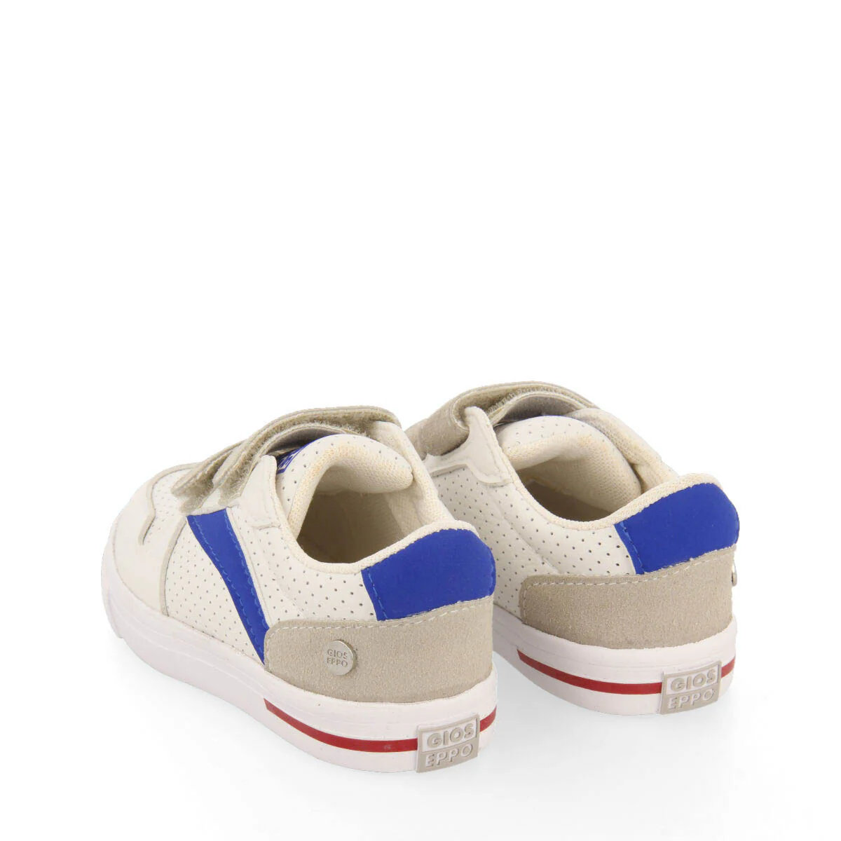 Nezel boys blue sneakers with adjustable strap - Image 4