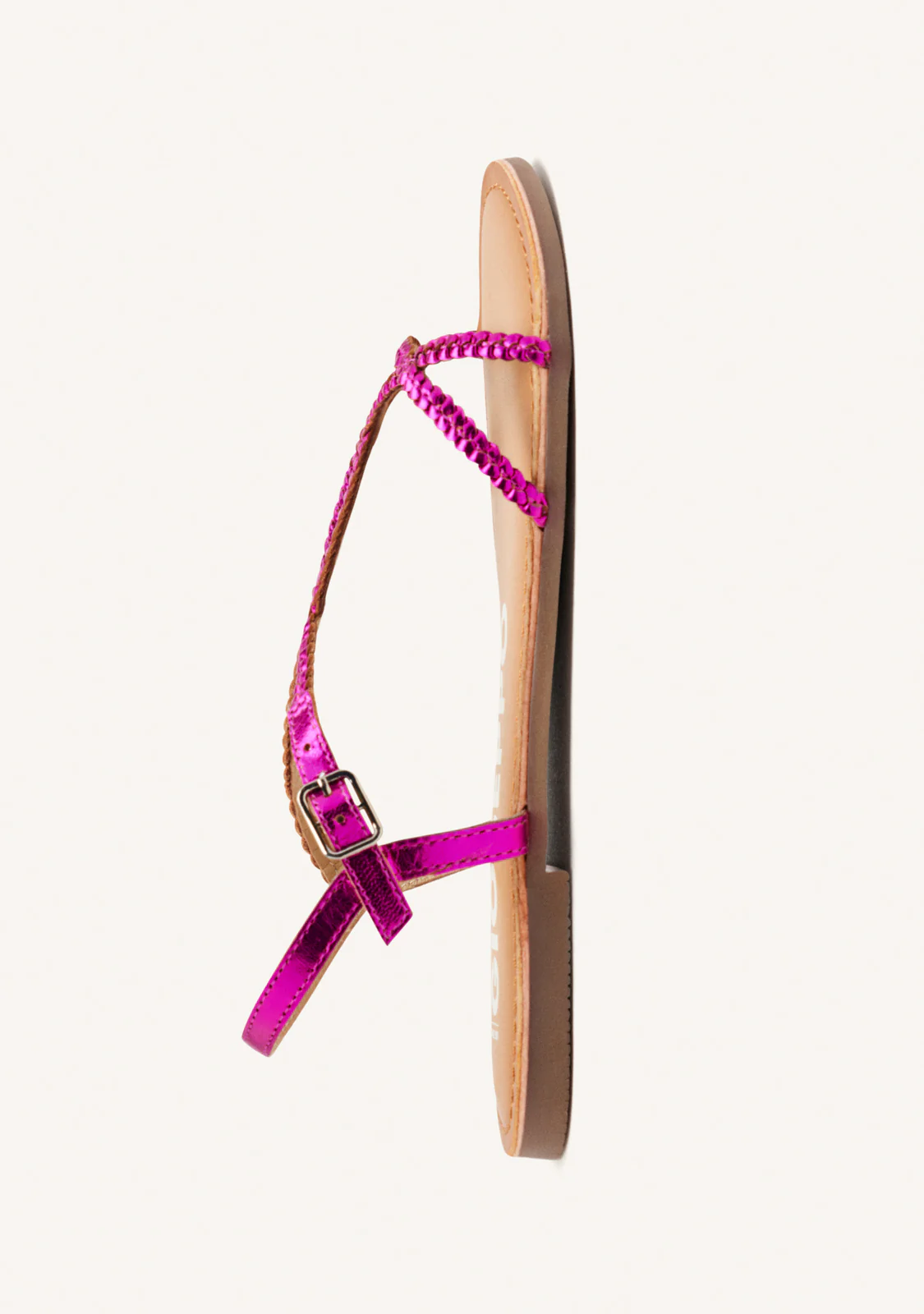 BRAIDED LEATHER SANDALS NIOAQUE - Image 3