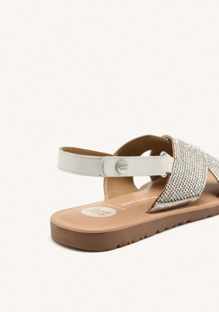 LEATHER SHINE SANDALS ALNA - Image 2