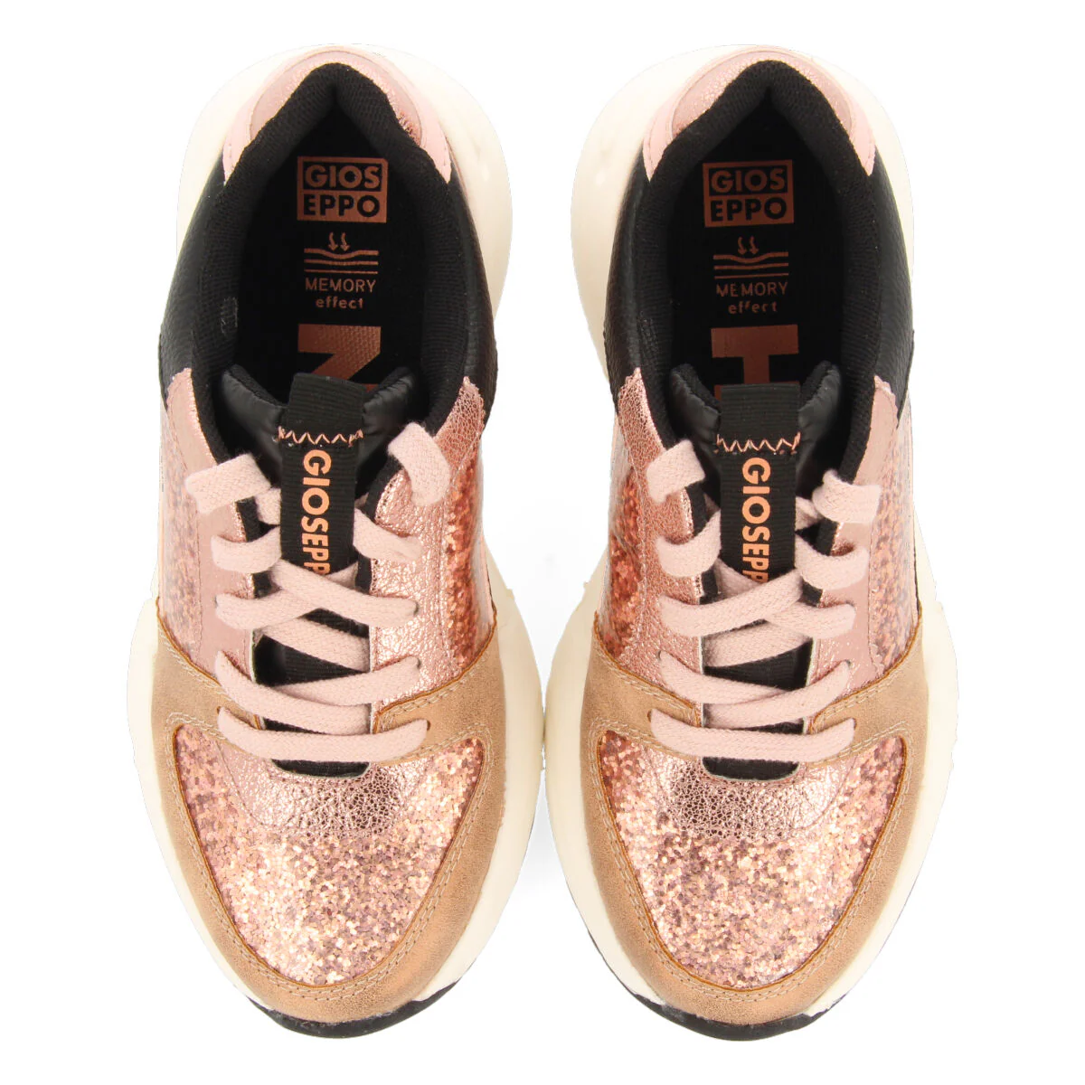 Obdach children's metallic pink sneakers - Image 2