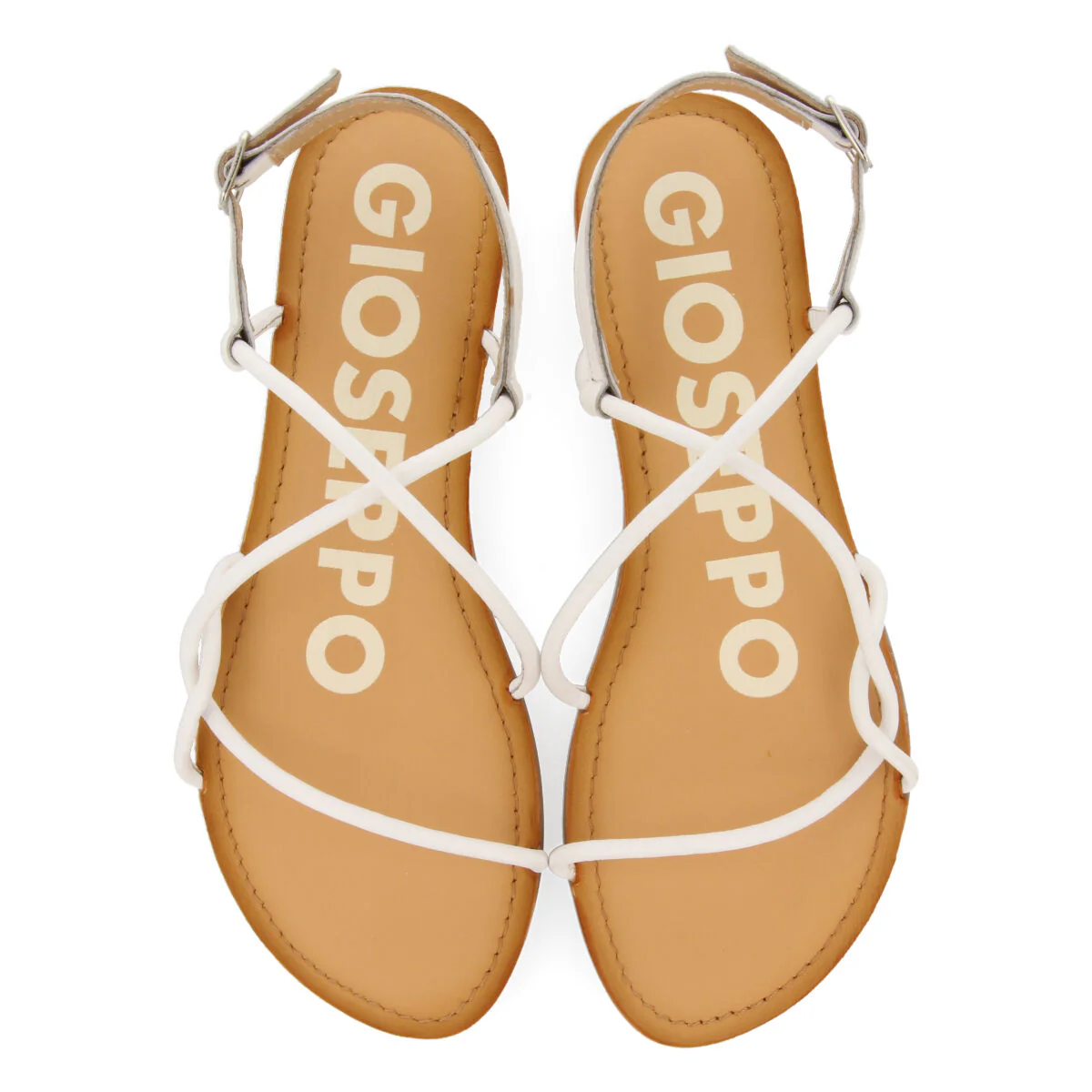 OFF WHITE SANDALS WITH THIN STRAPS FOR WOMAN GUIRA - Image 3