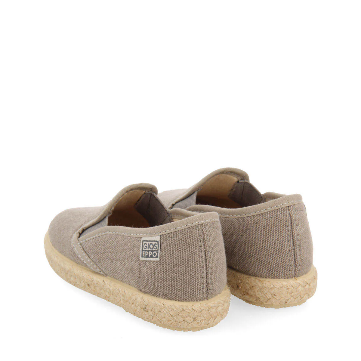 Orizaba boys grey espadrilles with side elastics - Image 4