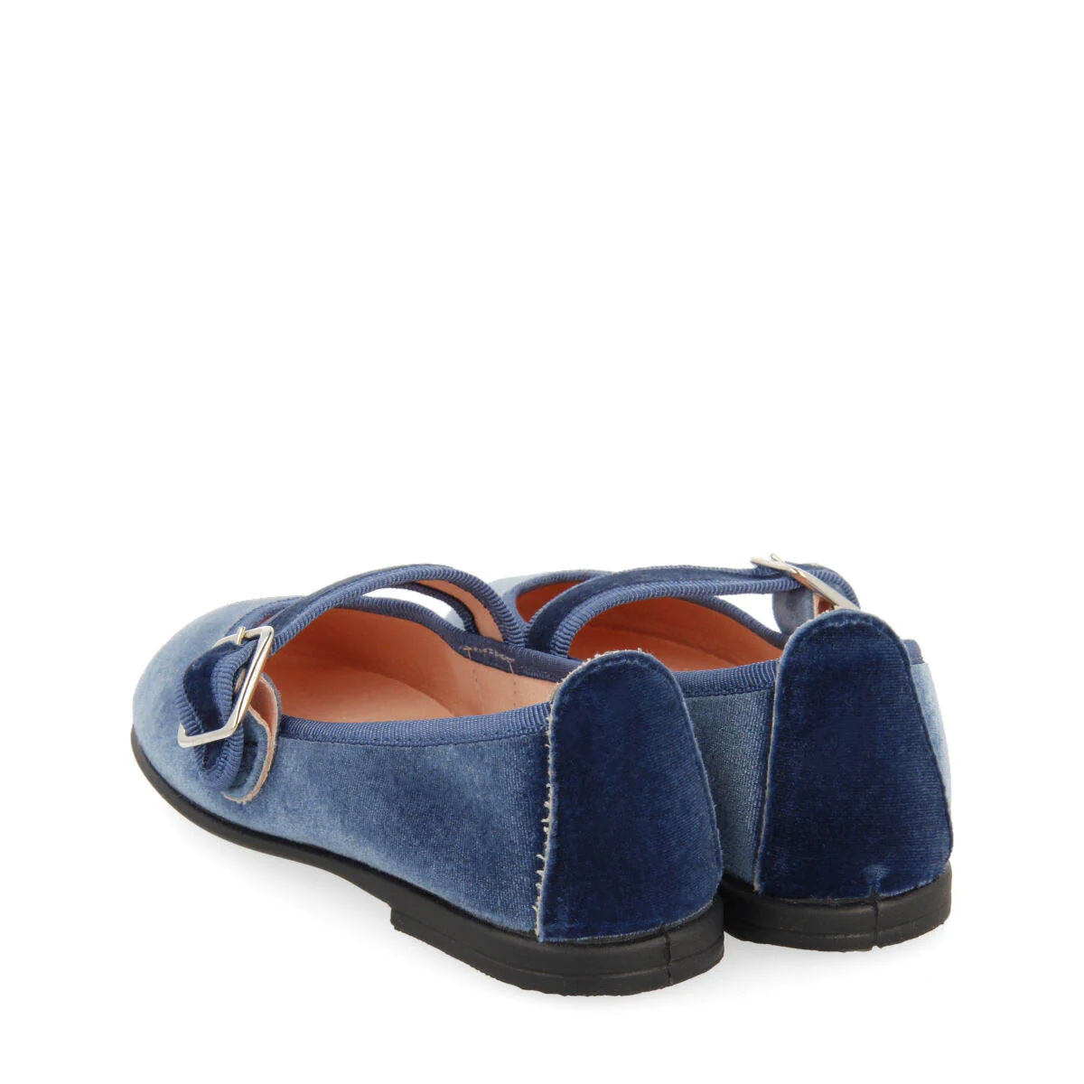 Ossiach girls' blue velvet mary janes - Image 7