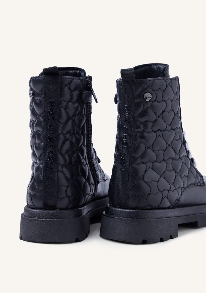 PADDED LEATHER BOOTS SAGINAW - Image 3